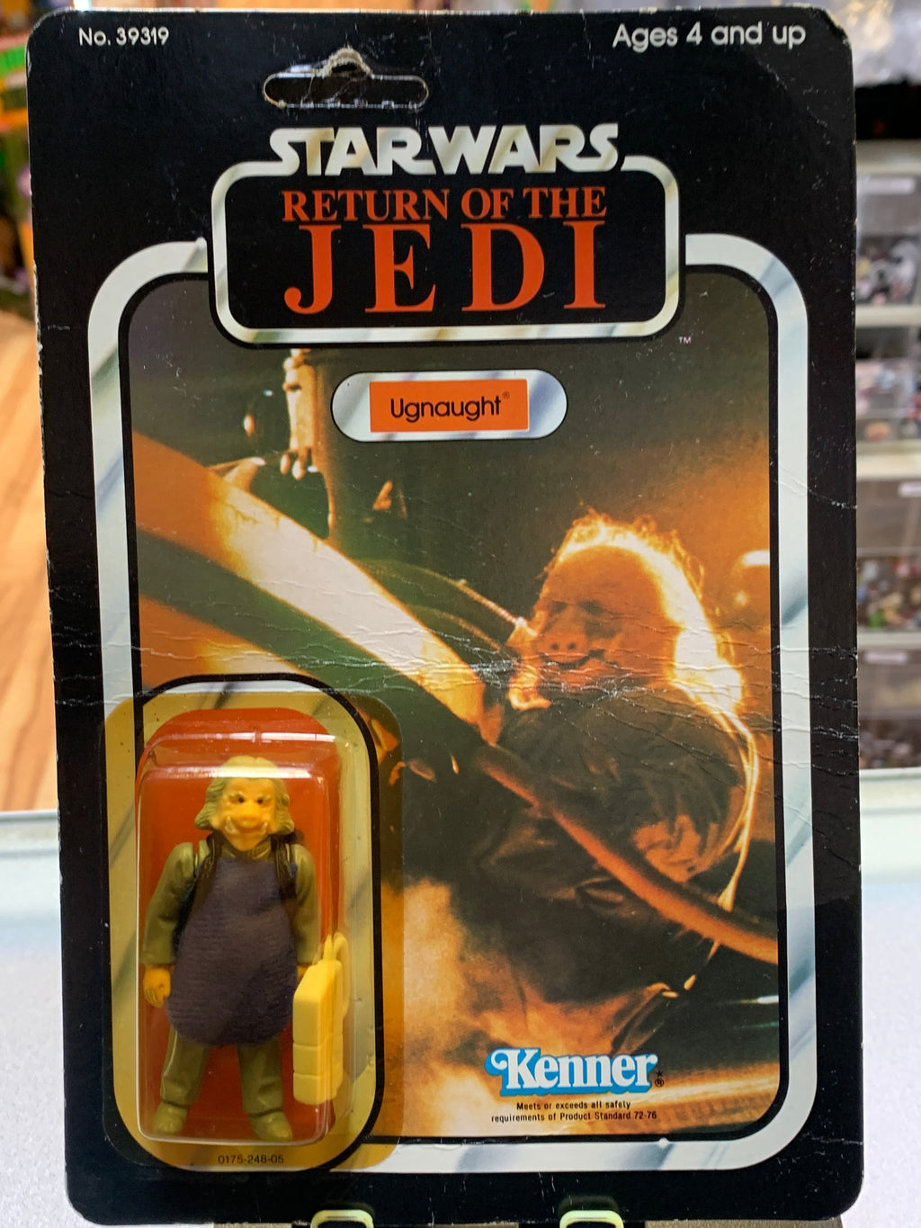 Ugnqught ROTJ 77 Back 3156 (Vintage Star Wars, Kenner) product image 1, provided for visual reference and product detail