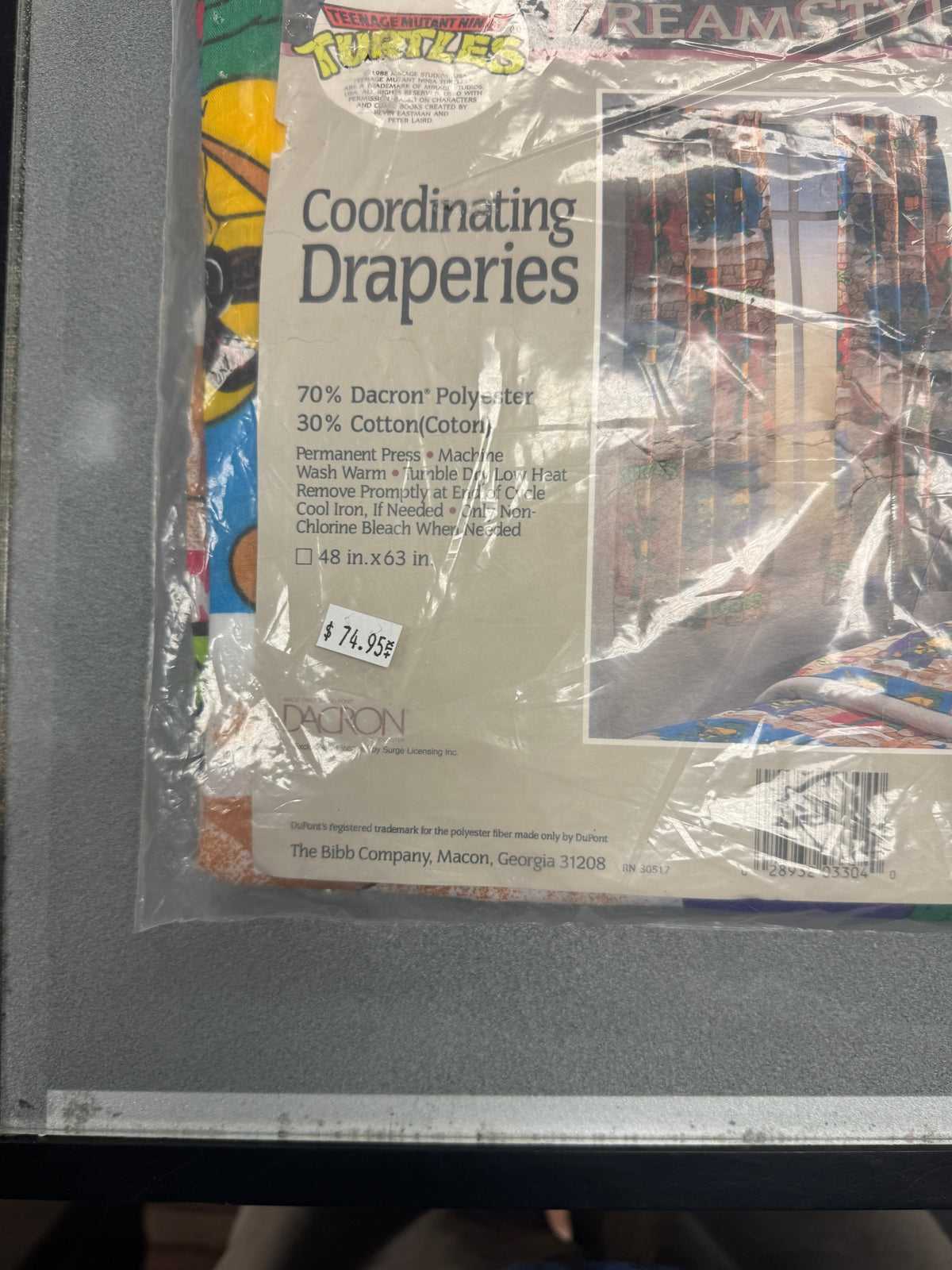 Tie Interceptor with Pilot (Vintage Star Wars, Hasbro) Sealed product image 2, provided for visual reference and product