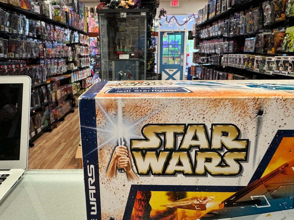 Republic Jedi Starfighter (Star Wars Clone Wars, Kenner) SEALED product image 2, provided for visual reference and product
