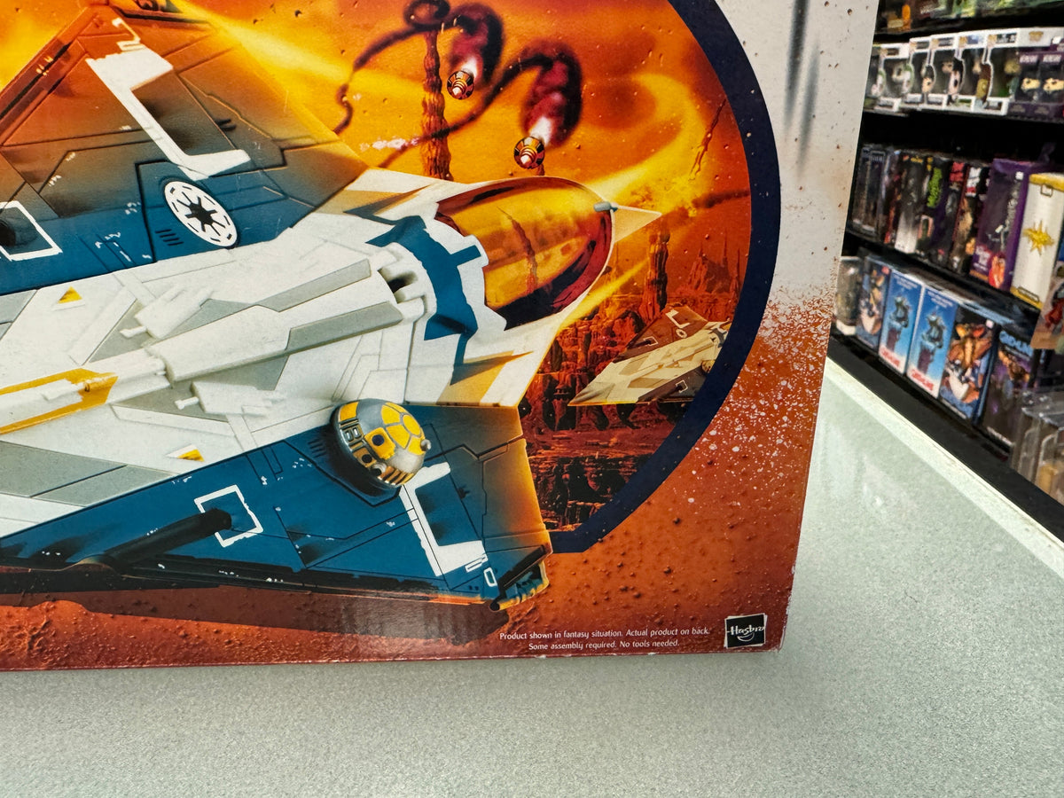 Republic Jedi Starfighter (Star Wars Clone Wars, Kenner) SEALED product image 4, provided for visual reference and product