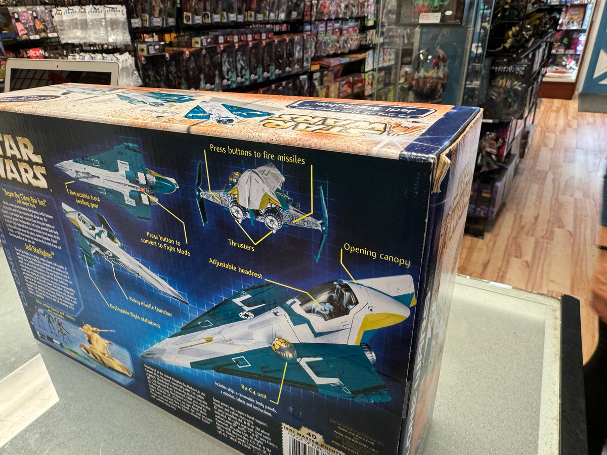 Republic Jedi Starfighter (Star Wars Clone Wars, Kenner) SEALED product image 9, provided for visual reference and product