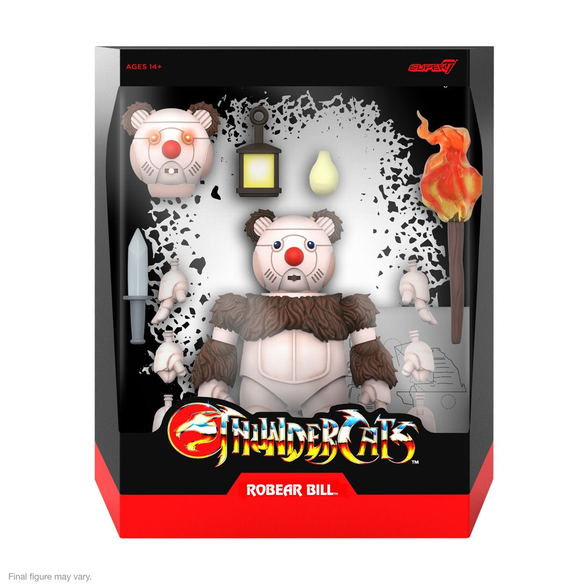 Robear Bill (Thundercats, Super7 Ultimates) product image 1, provided for visual reference and product detail review