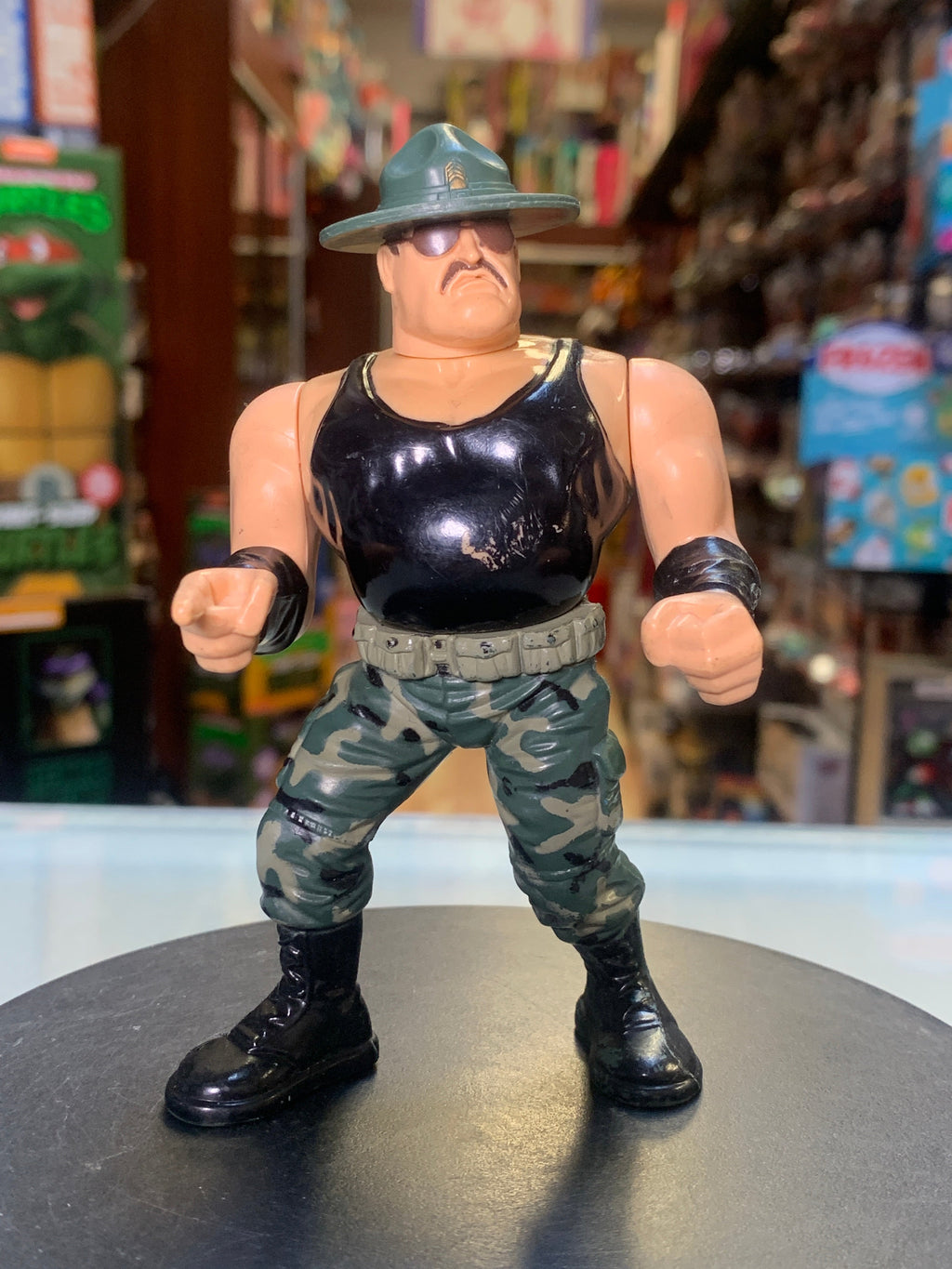 Sgt Slaughter 5390 (Vintage WWF WWE, Hasbro) product image 1, provided for visual reference and product detail review