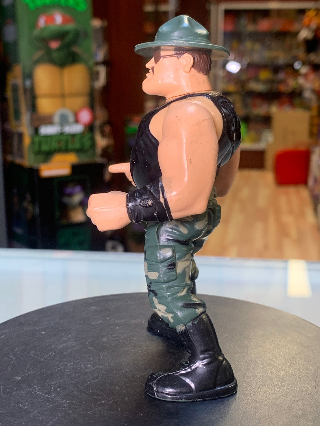 Sgt Slaughter 5390 (Vintage WWF WWE, Hasbro) product image 4, provided for visual reference and product detail review