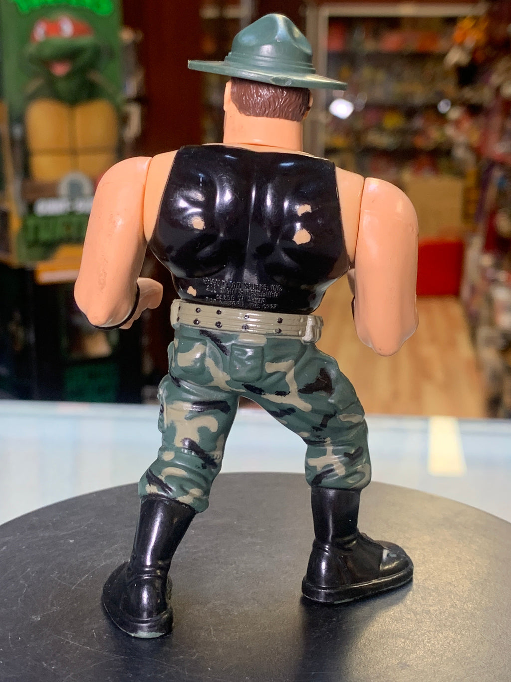 Sgt Slaughter 5390 (Vintage WWF WWE, Hasbro) product image 5, provided for visual reference and product detail review