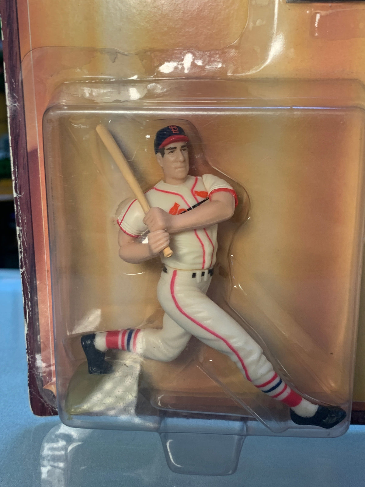 Starting Lineup Baseball Greats Stan Musial & Bob Gibson Signed(Vintage Kenner, MLB)**JSA Signature Authentication** product
