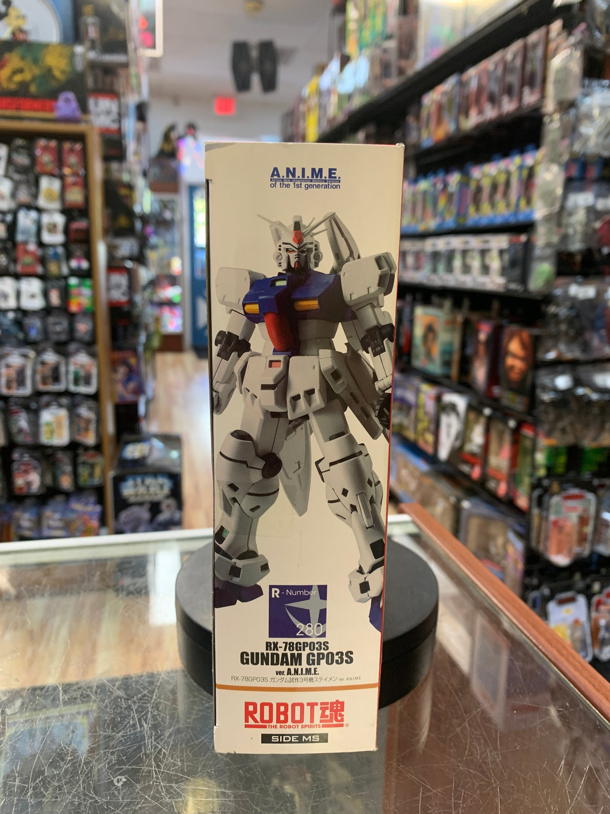 Gundam GP03S -Anime Ver- (Bandai SH Figuarts, Robot Spirits) SEALED product image 2, provided for visual reference and