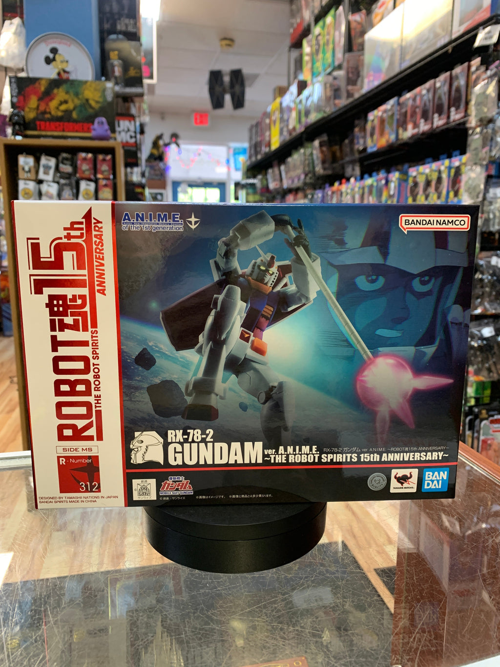 RX-78-2 Gundam -Anime Ver- (Bandai SH Figuarts, Robot Spirits) SEALED product image 1, provided for visual reference and