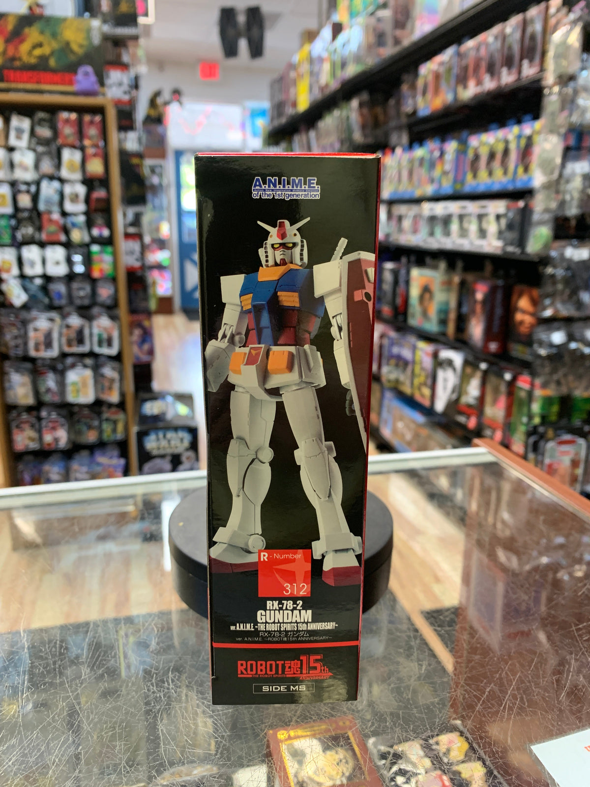 RX-78-2 Gundam -Anime Ver- (Bandai SH Figuarts, Robot Spirits) SEALED product image 2, provided for visual reference and
