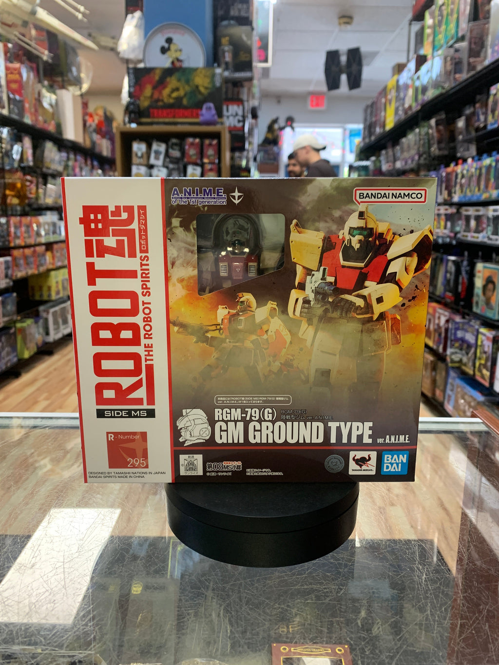 RGM-79 (G) GM Ground Type (Bandai SH Figuarts, Robot Spirits) SEALED product image 1, provided for visual reference and