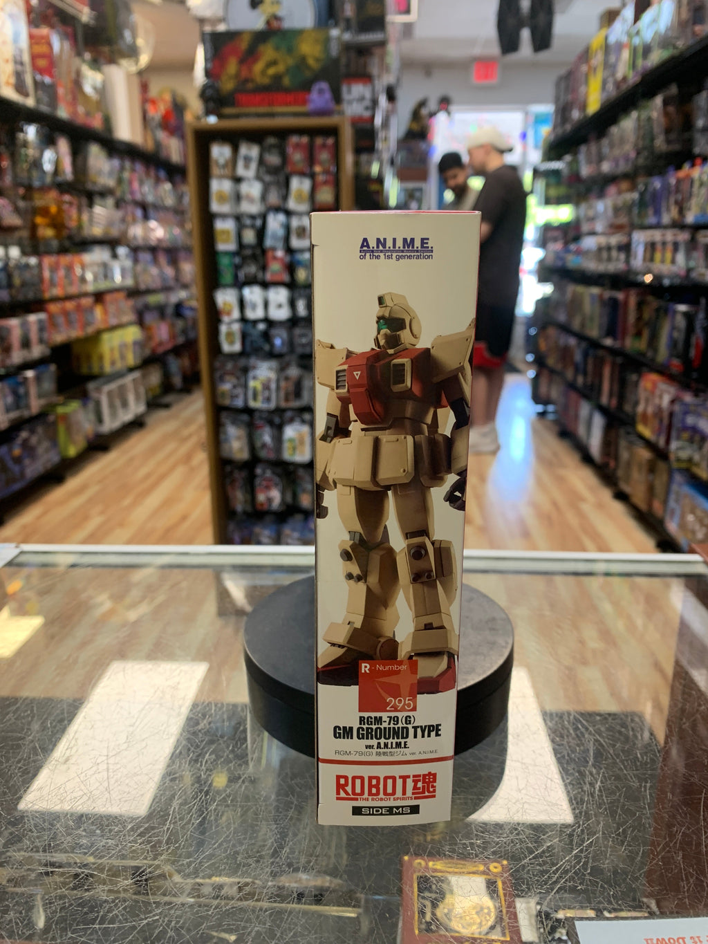 RGM-79 (G) GM Ground Type (Bandai SH Figuarts, Robot Spirits) SEALED product image 2, provided for visual reference and