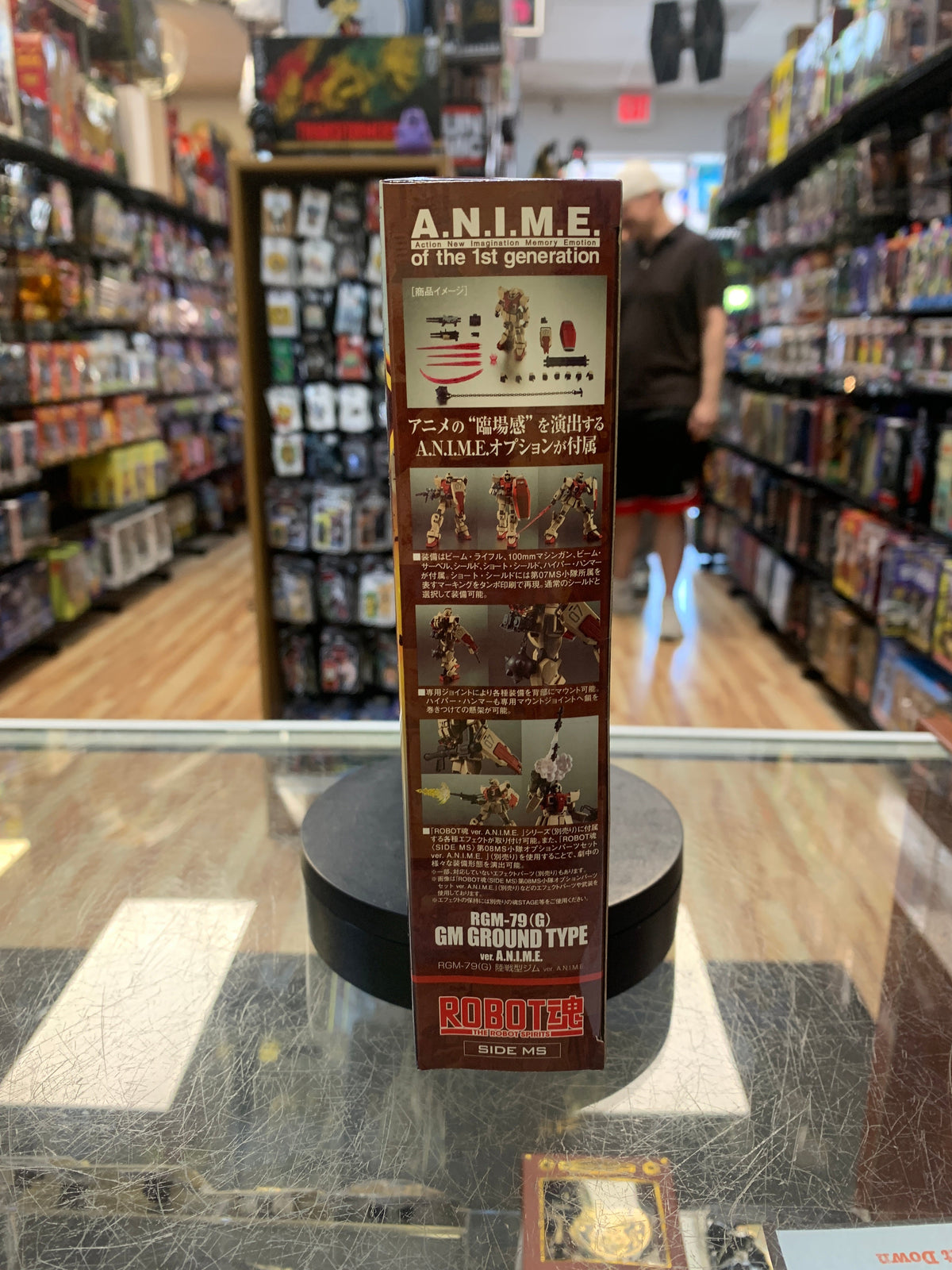 RGM-79 (G) GM Ground Type (Bandai SH Figuarts, Robot Spirits) SEALED product image 4, provided for visual reference and
