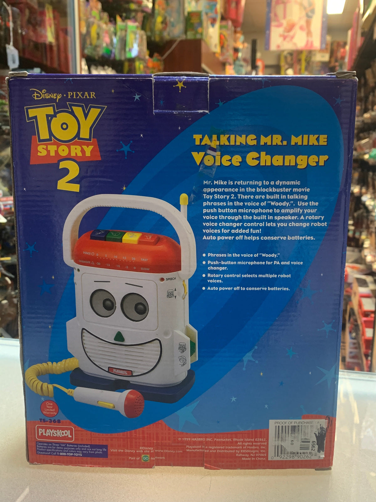 Talking Mr. Mike Voice Changer (Vintage Toy Story 2, Playskool) product image 4, provided for visual reference and product