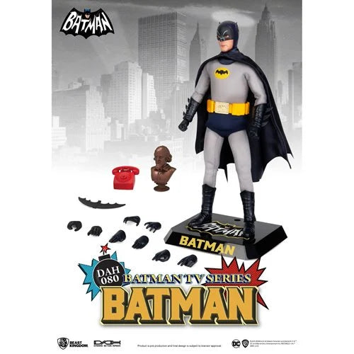 Adam West Batman DAH-080 (Beast Kingdom Dynamic 8-ction) product image 1, provided for visual reference and product detail