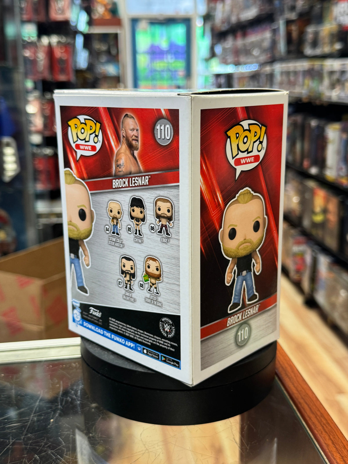 Brock Lesnar #110 (Funko Pop, WWE) **Amazon Exclusive** product image 4, provided for visual reference and product detail