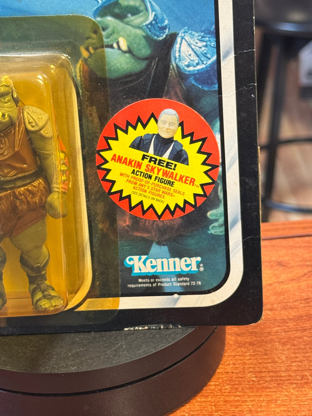 Gamorrean Guard ROTJ 7238 (Vintage Star Wars, Kenner) SEALED product image 4, provided for visual reference and product