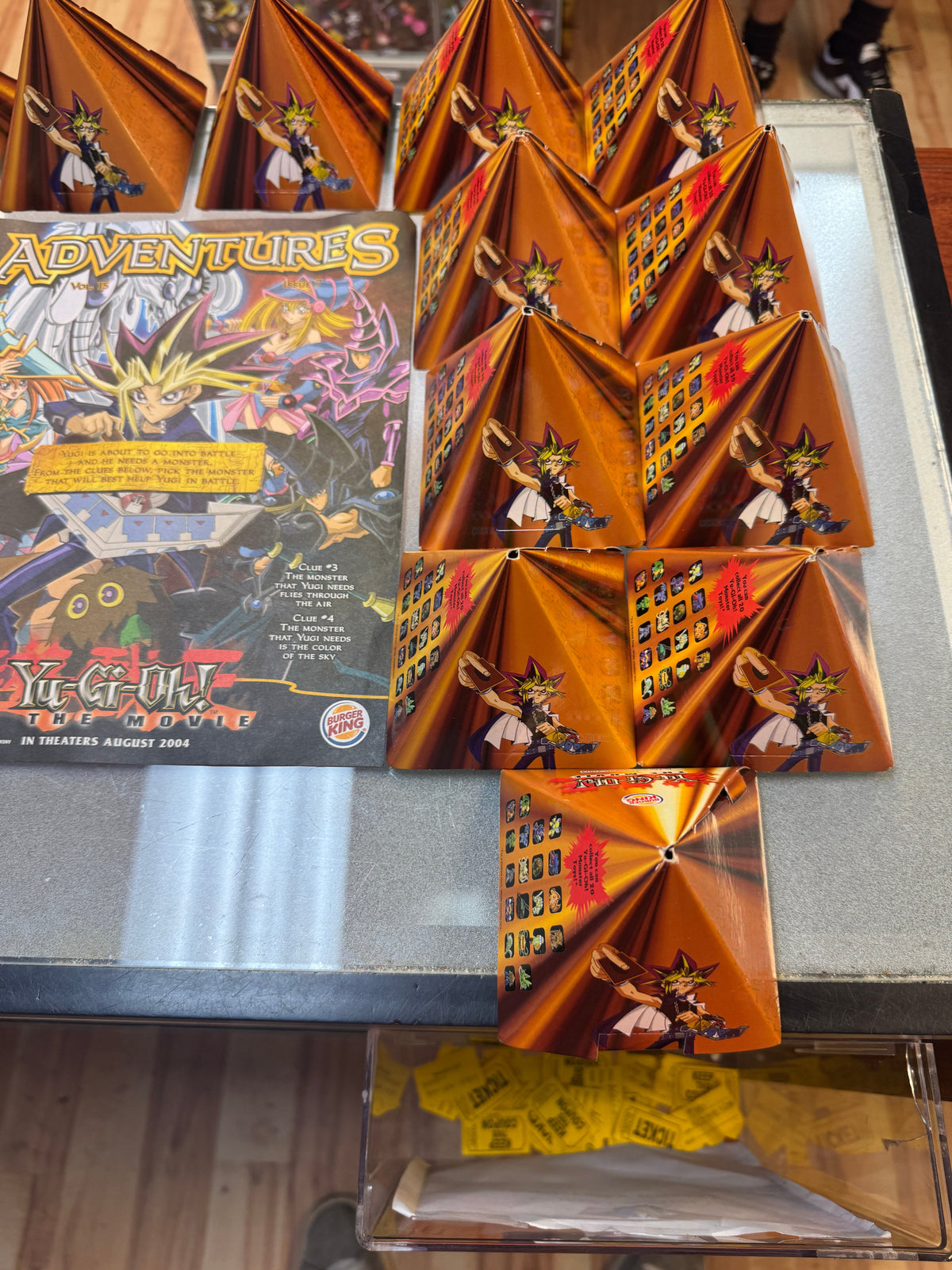 Yugioh Monster Complete set of 20 with Book (Burger King, Yu Gi Oh) product image 2, provided for visual reference and