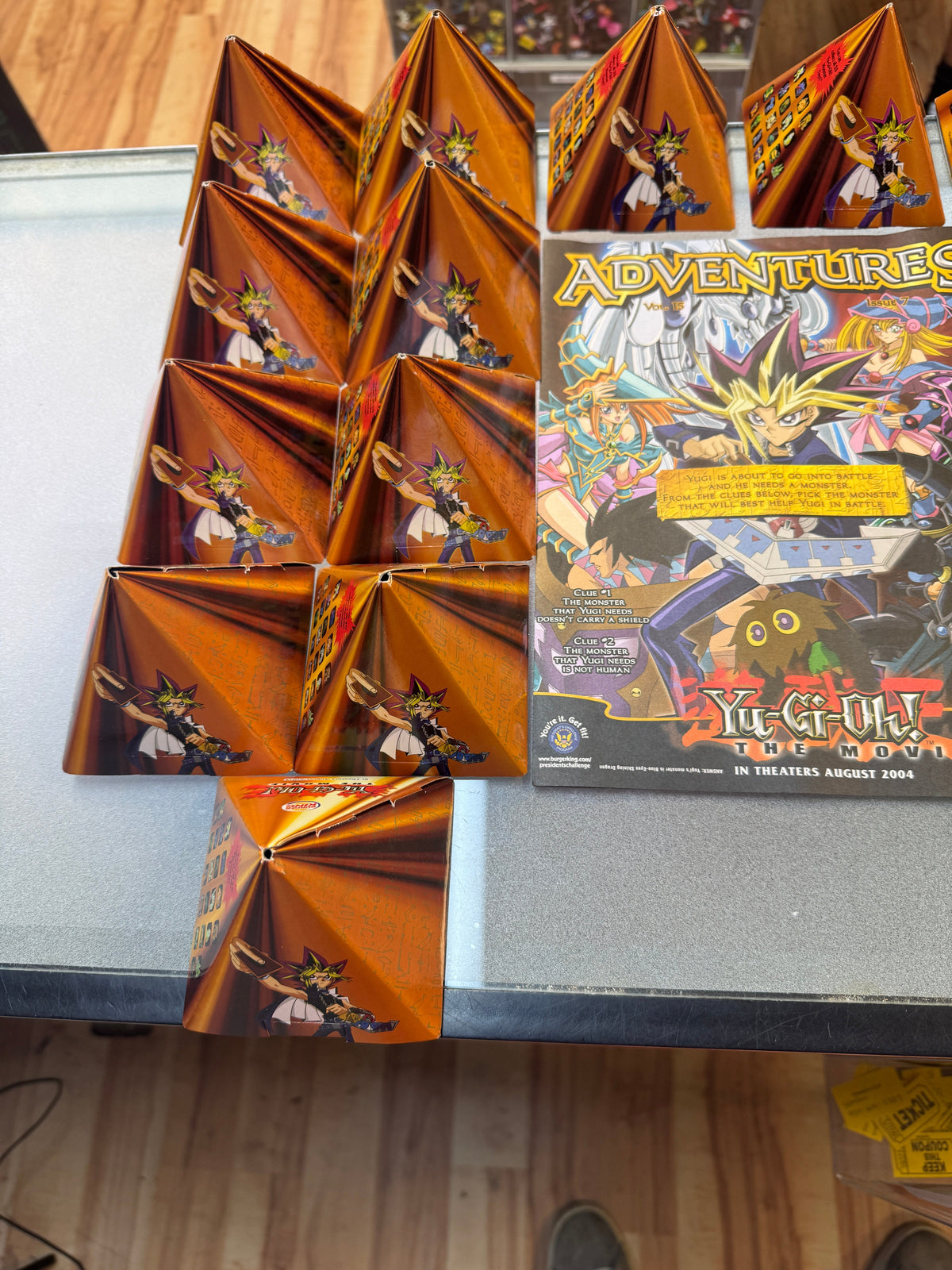 Yugioh Monster Complete set of 20 with Book (Burger King, Yu Gi Oh) product image 4, provided for visual reference and