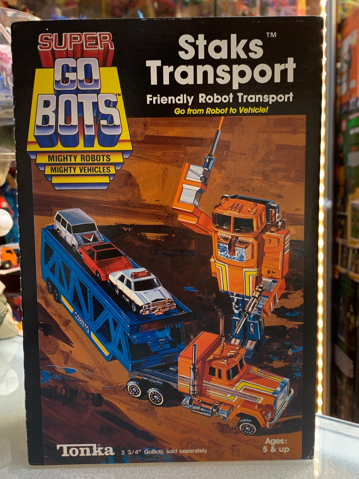 Staks Transport (Vintage Super GoBots, Tonka) NEW product image 1, provided for visual reference and product detail review