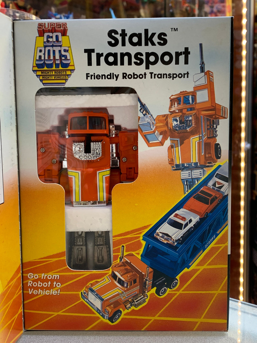 Staks Transport (Vintage Super GoBots, Tonka) NEW product image 2, provided for visual reference and product detail review