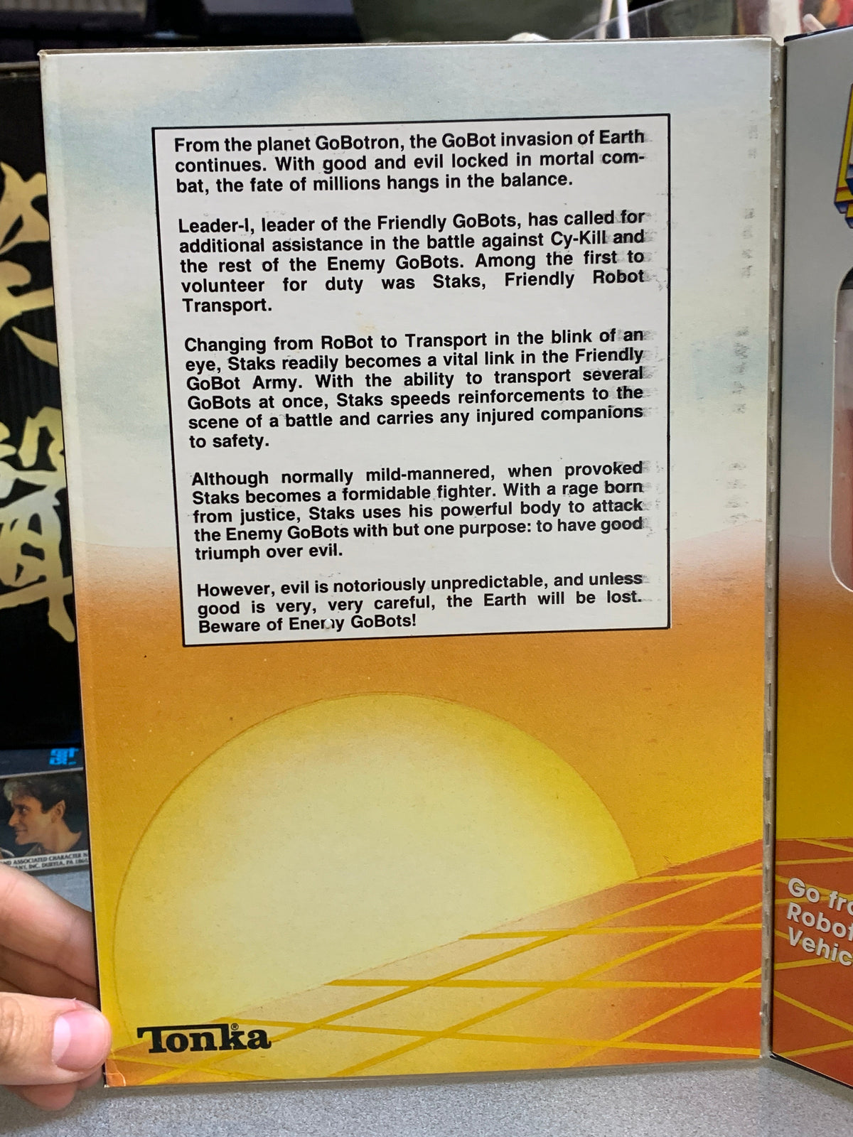 Staks Transport (Vintage Super GoBots, Tonka) NEW product image 3, provided for visual reference and product detail review
