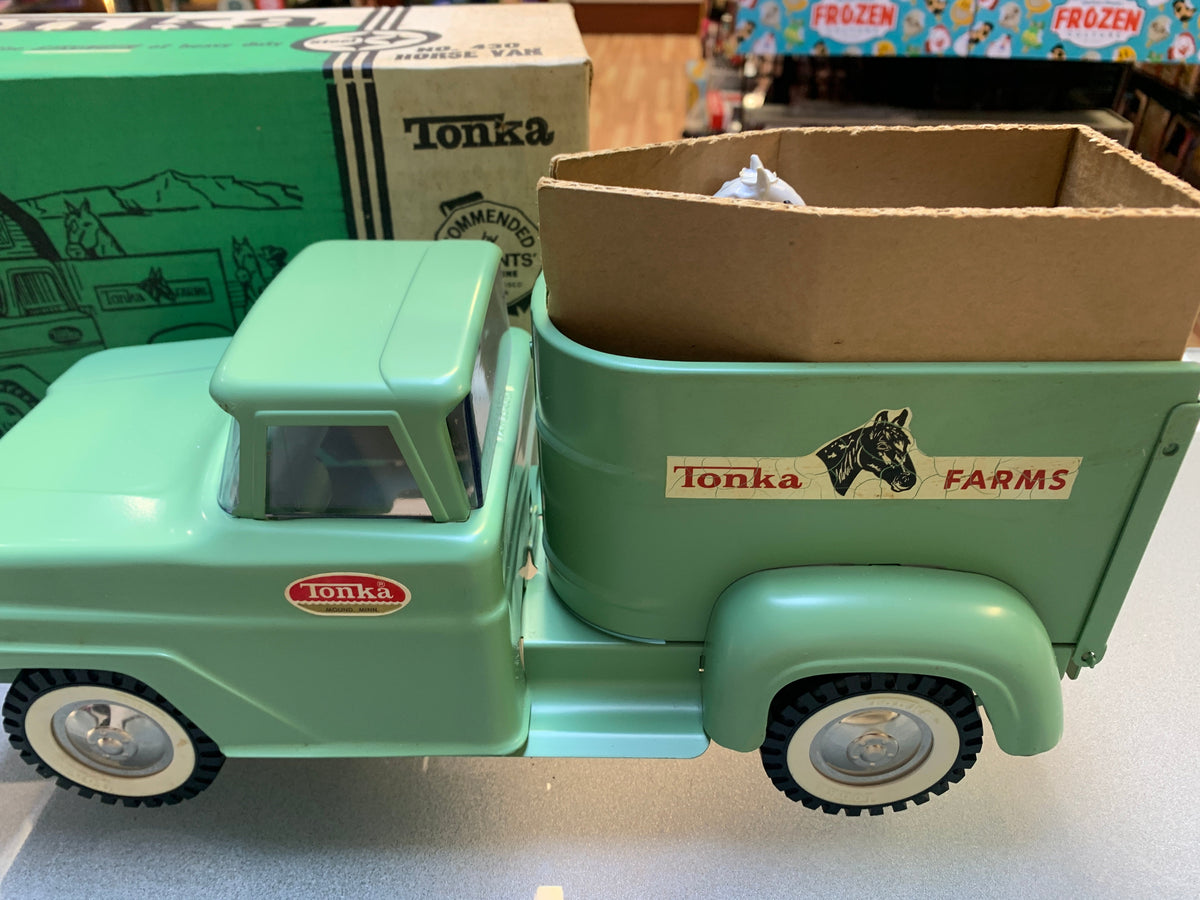 Horse Van No.430 with Box & Inserts (Vintage Tonka, Press Seal) NEW IN BOX product image 3, provided for visual reference