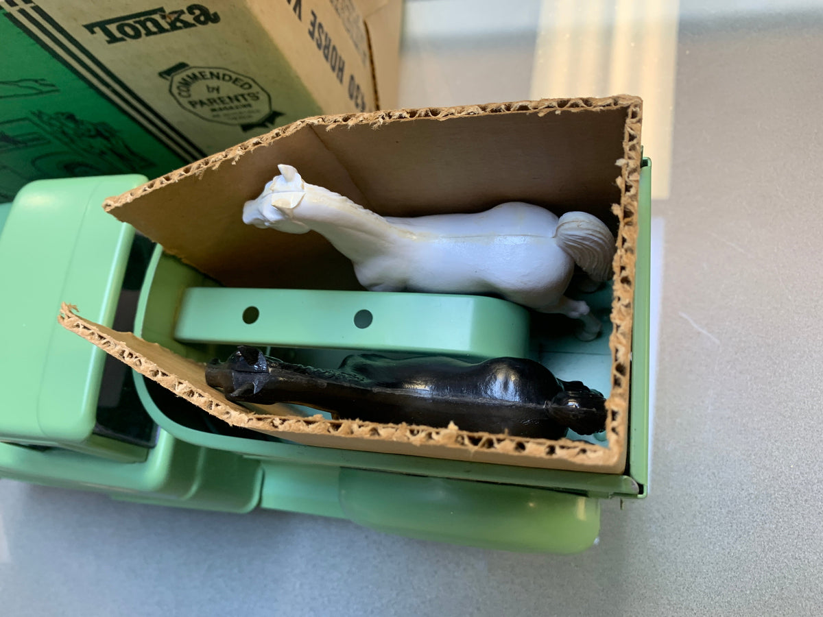 Horse Van No.430 with Box & Inserts (Vintage Tonka, Press Seal) NEW IN BOX product image 5, provided for visual reference