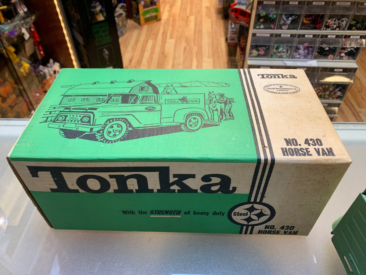 Horse Van No.430 with Box & Inserts (Vintage Tonka, Press Seal) NEW IN BOX product image 12, provided for visual reference