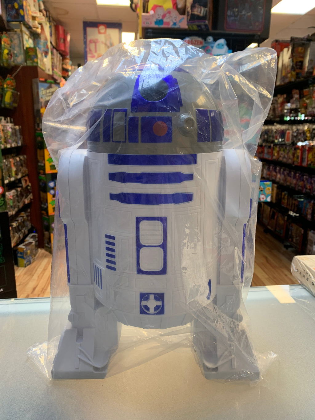 R2-D2 Popcorn Bucket (Star Wars, AMC Theater) sealed product image 1, provided for visual reference and product detail review