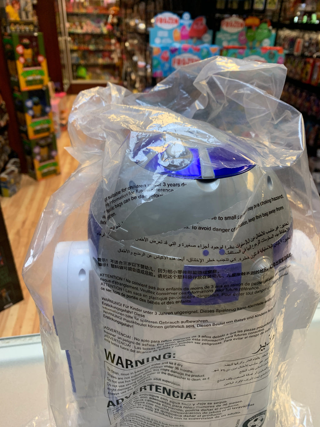 R2-D2 Popcorn Bucket (Star Wars, AMC Theater) sealed product image 5, provided for visual reference and product detail review
