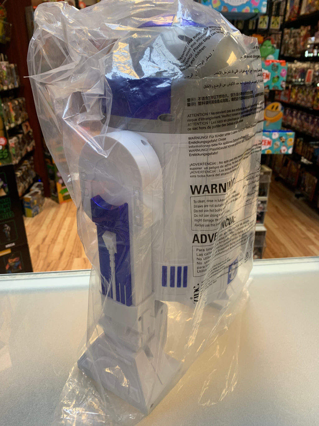 R2-D2 Popcorn Bucket (Star Wars, AMC Theater) sealed product image 6, provided for visual reference and product detail review