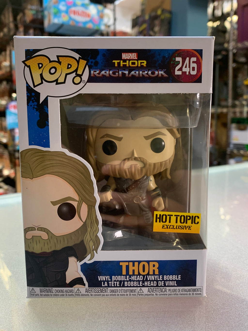 Thor #246 Hot Topic (Thor Ragnarok, Funko Pop!) product image 1, provided for visual reference and product detail review