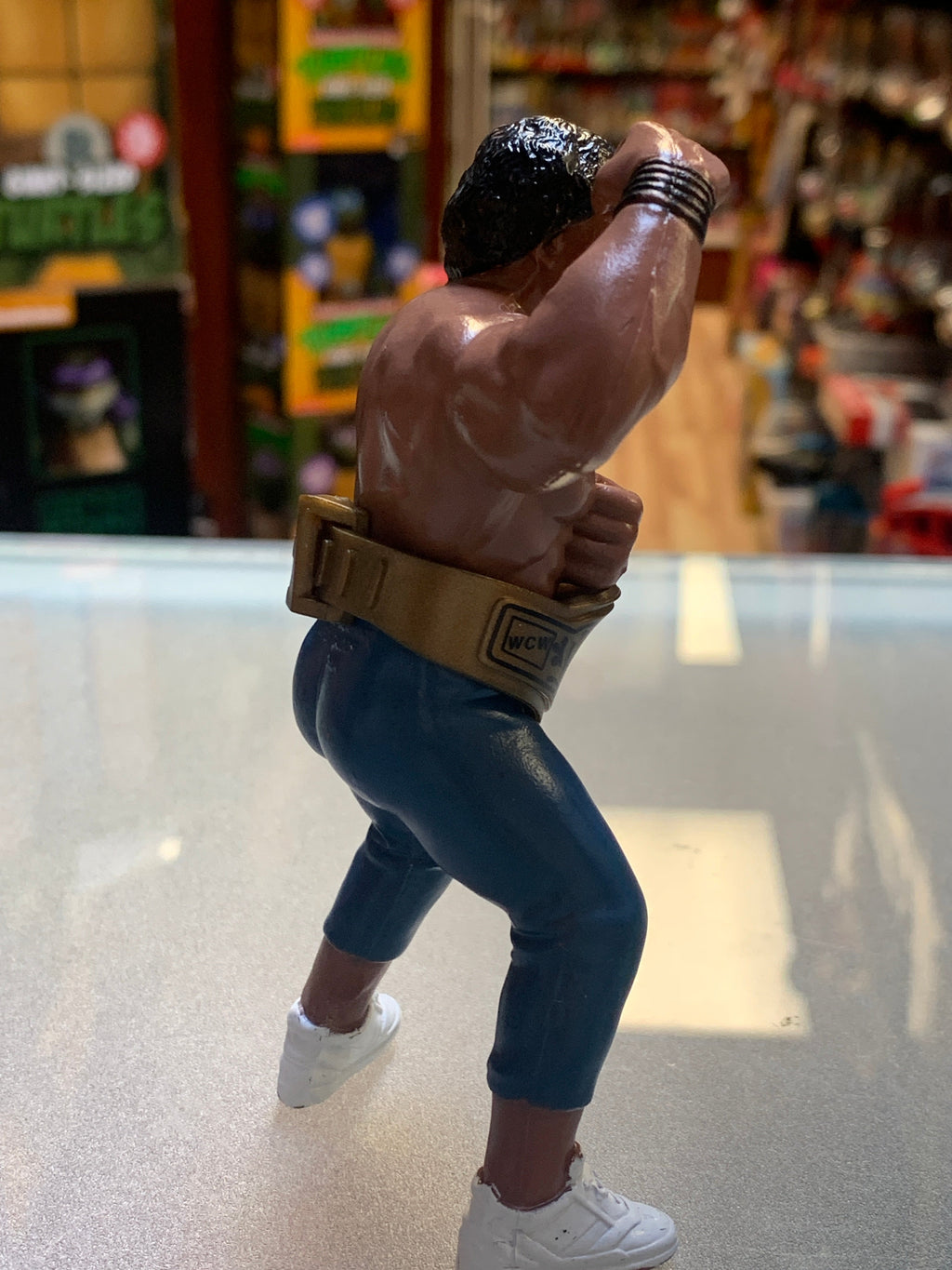 WCW Ron Simmons 3827 (Vintage WWF WWE, Hasbro) product image 5, provided for visual reference and product detail review
