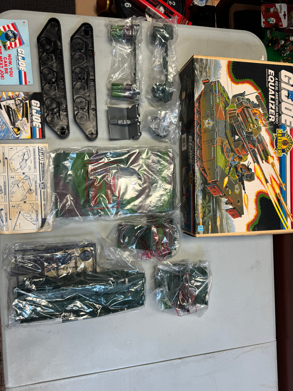 Slaughters Marauders Equalizer (Vintage GI Joe, Hasbro) OPEN BOX NEW product image 1, provided for visual reference and