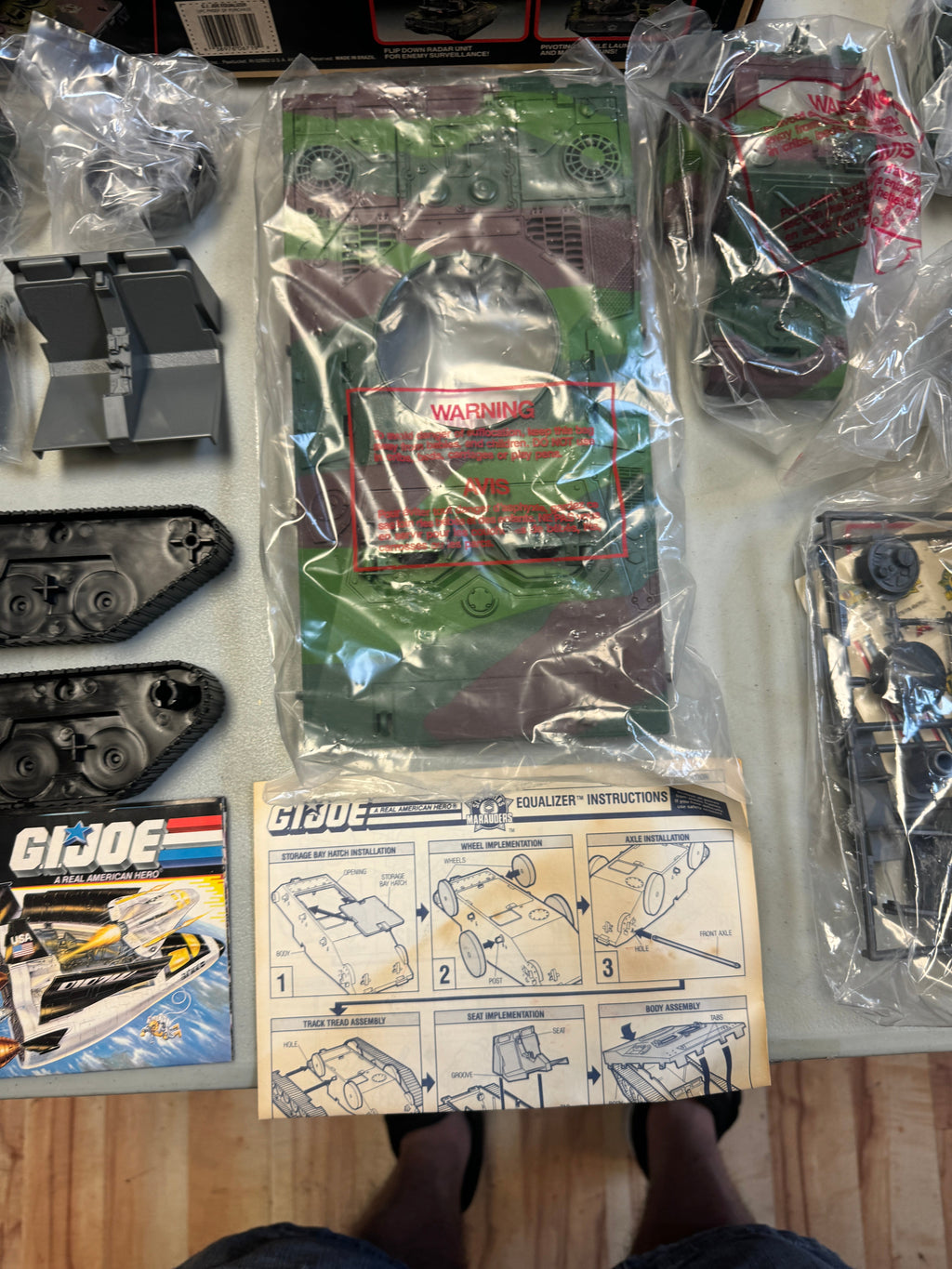Slaughters Marauders Equalizer (Vintage GI Joe, Hasbro) OPEN BOX NEW product image 4, provided for visual reference and