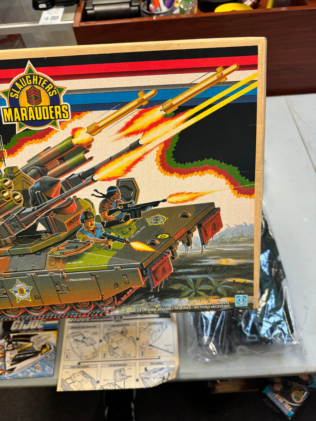 Slaughters Marauders Equalizer (Vintage GI Joe, Hasbro) OPEN BOX NEW product image 8, provided for visual reference and