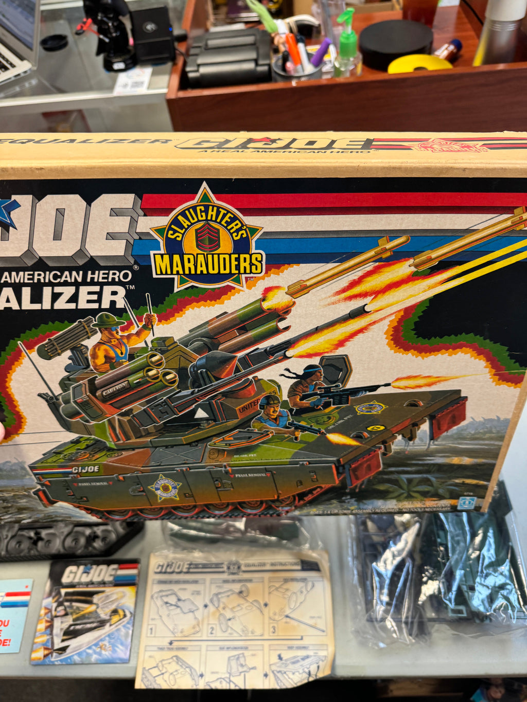 Slaughters Marauders Equalizer (Vintage GI Joe, Hasbro) OPEN BOX NEW product image 9, provided for visual reference and