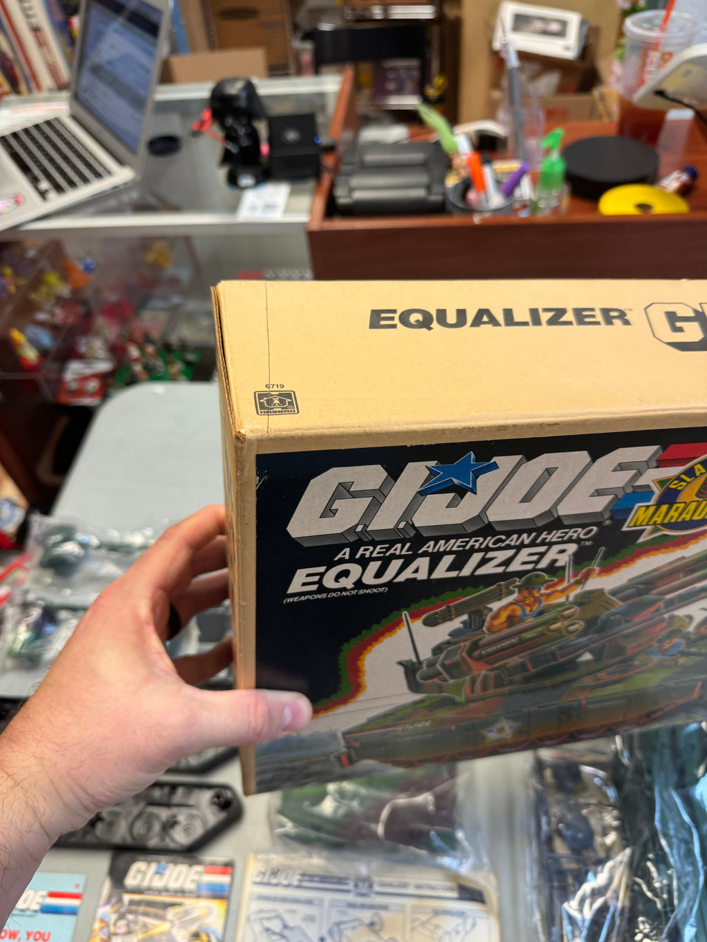Slaughters Marauders Equalizer (Vintage GI Joe, Hasbro) OPEN BOX NEW product image 11, provided for visual reference and