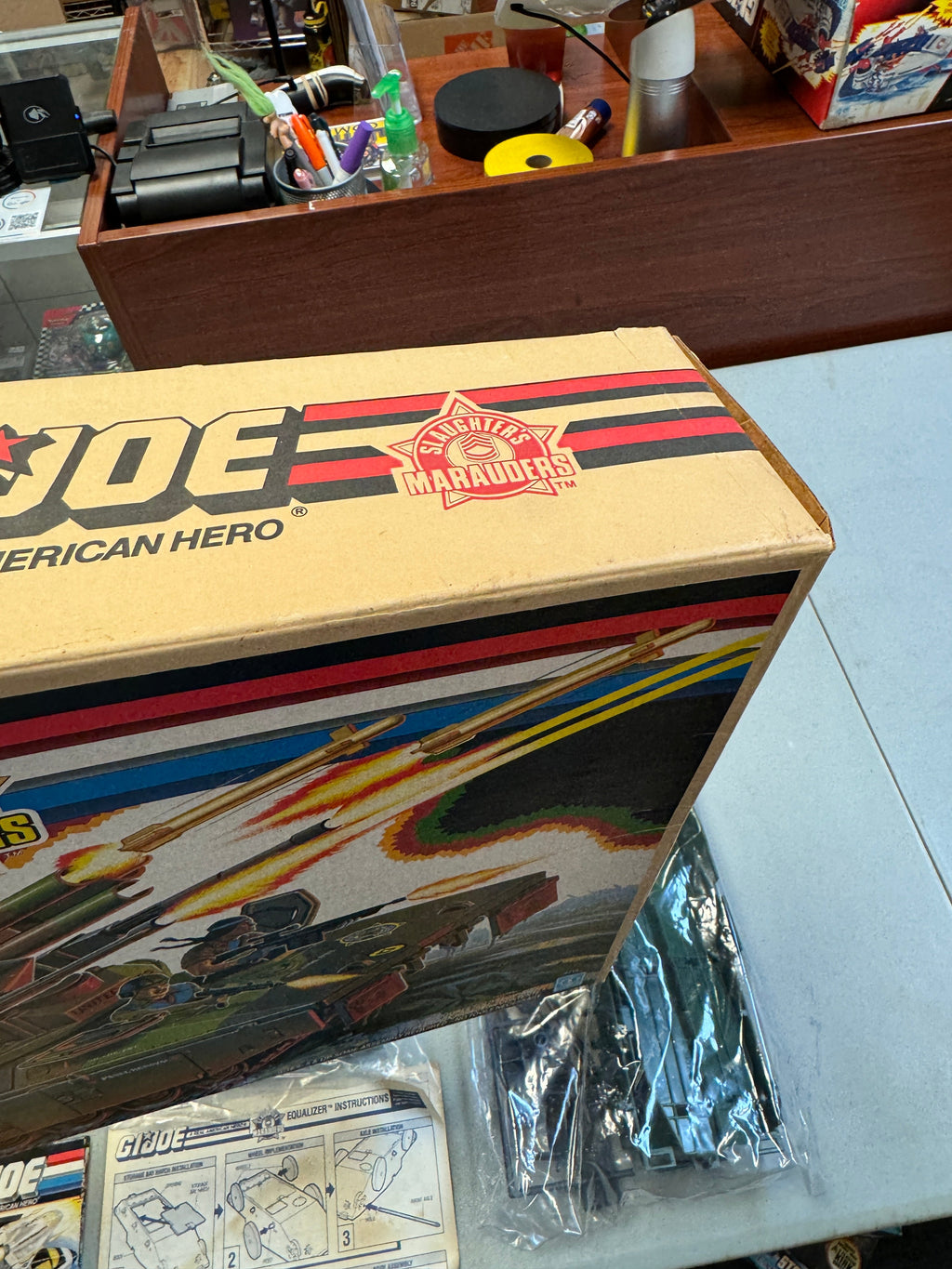Slaughters Marauders Equalizer (Vintage GI Joe, Hasbro) OPEN BOX NEW product image 12, provided for visual reference and