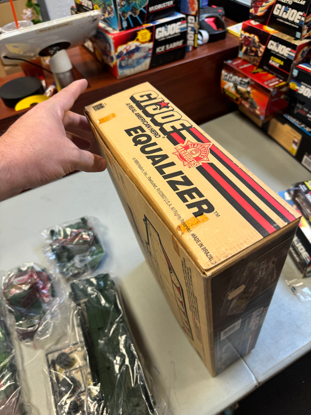 Slaughters Marauders Equalizer (Vintage GI Joe, Hasbro) OPEN BOX NEW product image 13, provided for visual reference and