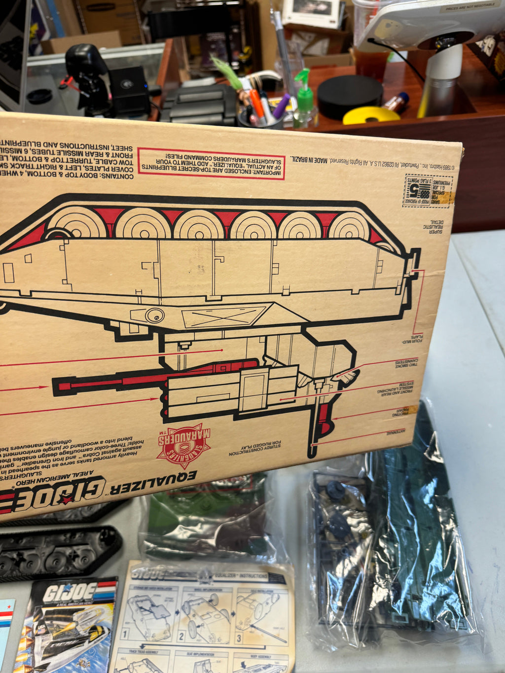 Slaughters Marauders Equalizer (Vintage GI Joe, Hasbro) OPEN BOX NEW product image 14, provided for visual reference and