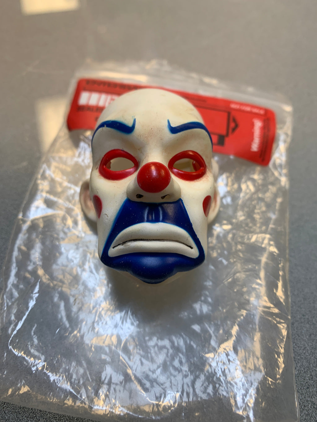 Heath Ledger Bank Rover Joker Mask 1/4 (Enterbay, DC Batman Dark Knight) product image 5, provided for visual reference and