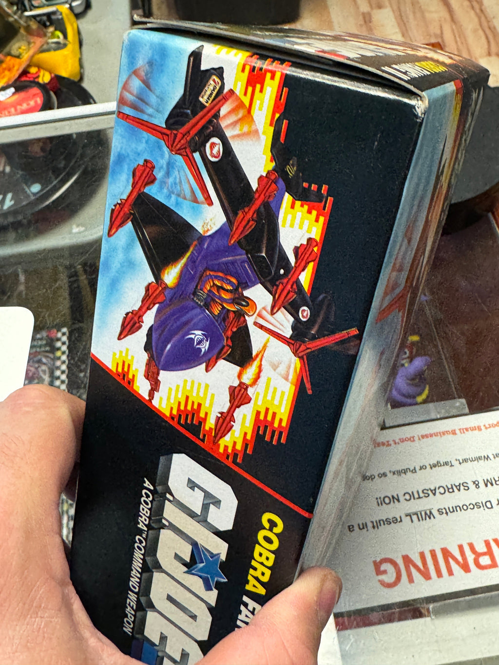 Cobra Fang II Vehicle 3571 (Vintage GI Joe, Hasbro) SEALED product image 12, provided for visual reference and product