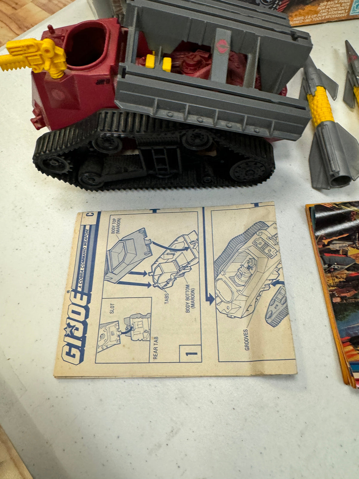 Cobra IMP (Vintage GI Joe, Hasbro) COMPLETE WITH BOX product image 5, provided for visual reference and product detail review