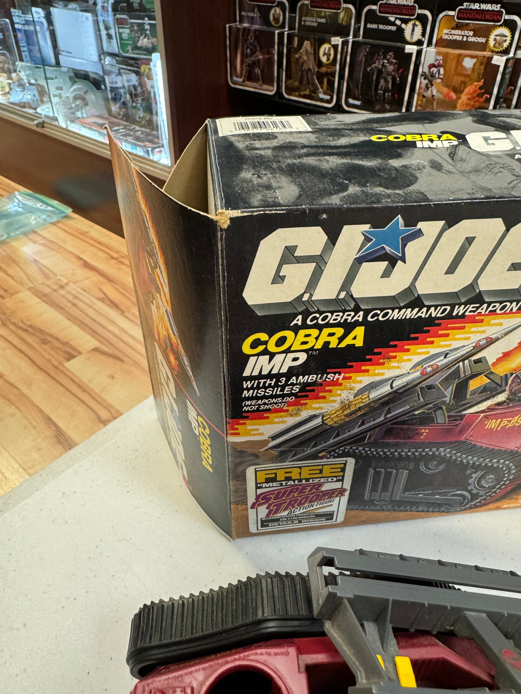 Cobra IMP (Vintage GI Joe, Hasbro) COMPLETE WITH BOX product image 6, provided for visual reference and product detail review