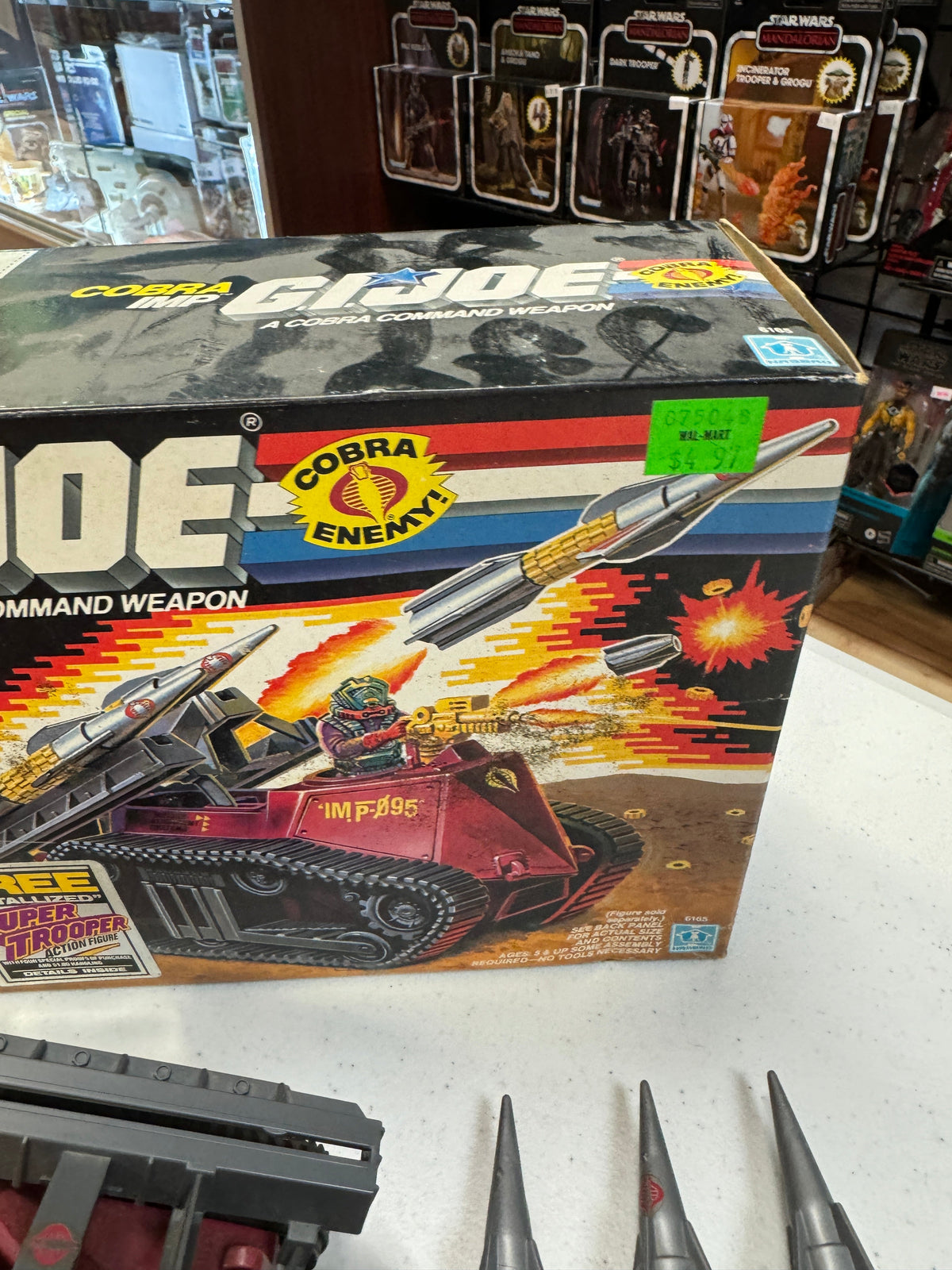 Cobra IMP (Vintage GI Joe, Hasbro) COMPLETE WITH BOX product image 7, provided for visual reference and product detail review