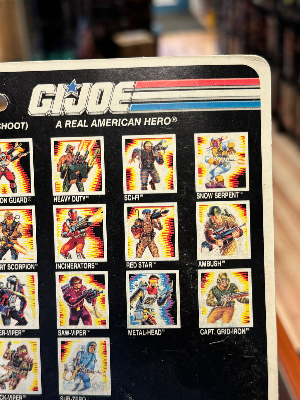 Low Light V3 3641 (Vintage GI Joe, Hasbro) SEALED product image 7, provided for visual reference and product detail review