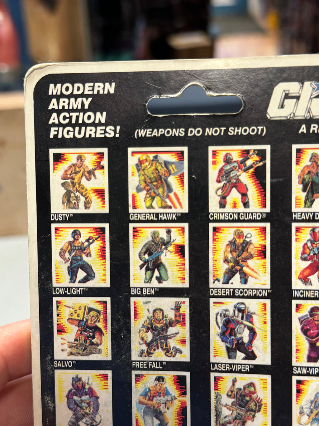 Low Light V3 3641 (Vintage GI Joe, Hasbro) SEALED product image 8, provided for visual reference and product detail review