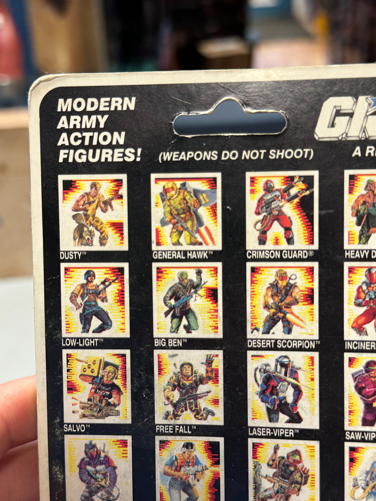 Low Light V3 3641 (Vintage GI Joe, Hasbro) SEALED product image 8, provided for visual reference and product detail review