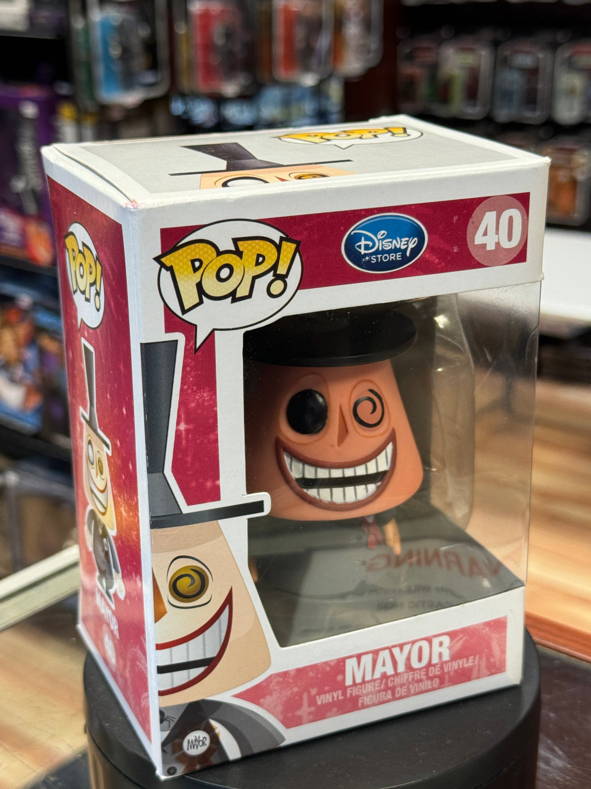 Mayor #40 (Funko Pop, Nightmare Before Xmas) DISNEY STORE product image 2, provided for visual reference and product detail